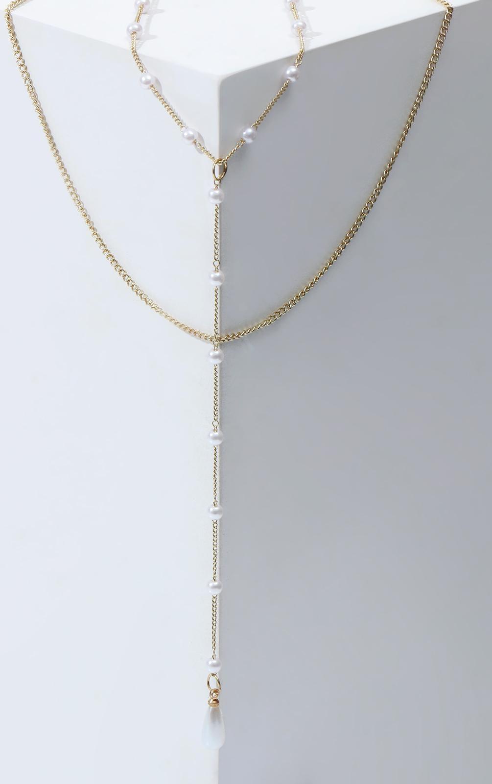 Бусы с жемчугом 