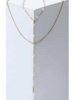 Бусы с жемчугом 