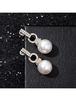 Серьги с жемчугом 