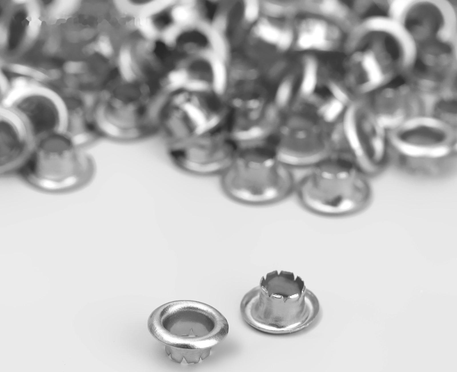 Блочка, d = 4 мм, цвет никель