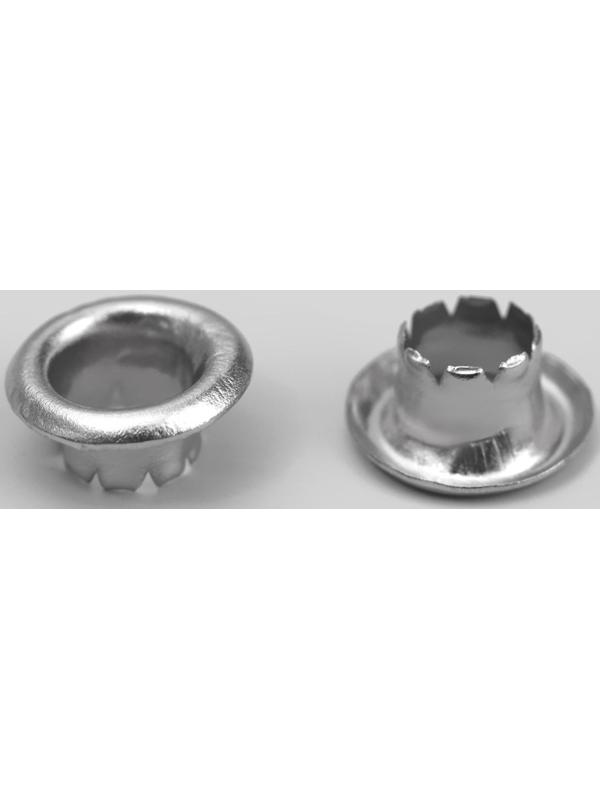 Блочка, d = 4 мм, цвет никель