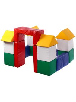 Мягкий игровой конструктор «Замок», куб 30х30 см
