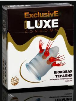 Презервативы Luxe Эксклюзив Шоковая терапия