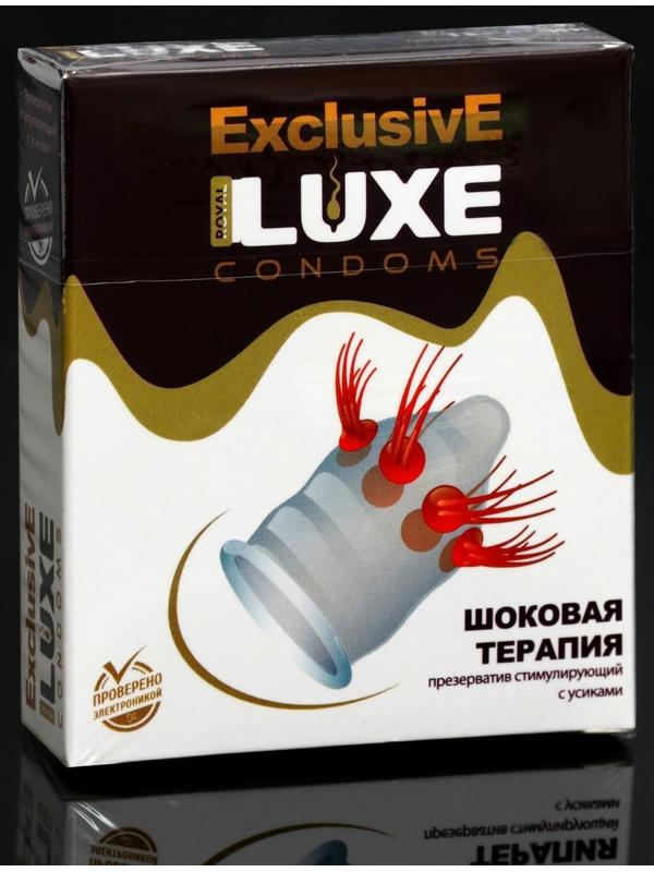 Презервативы Luxe Эксклюзив Шоковая терапия