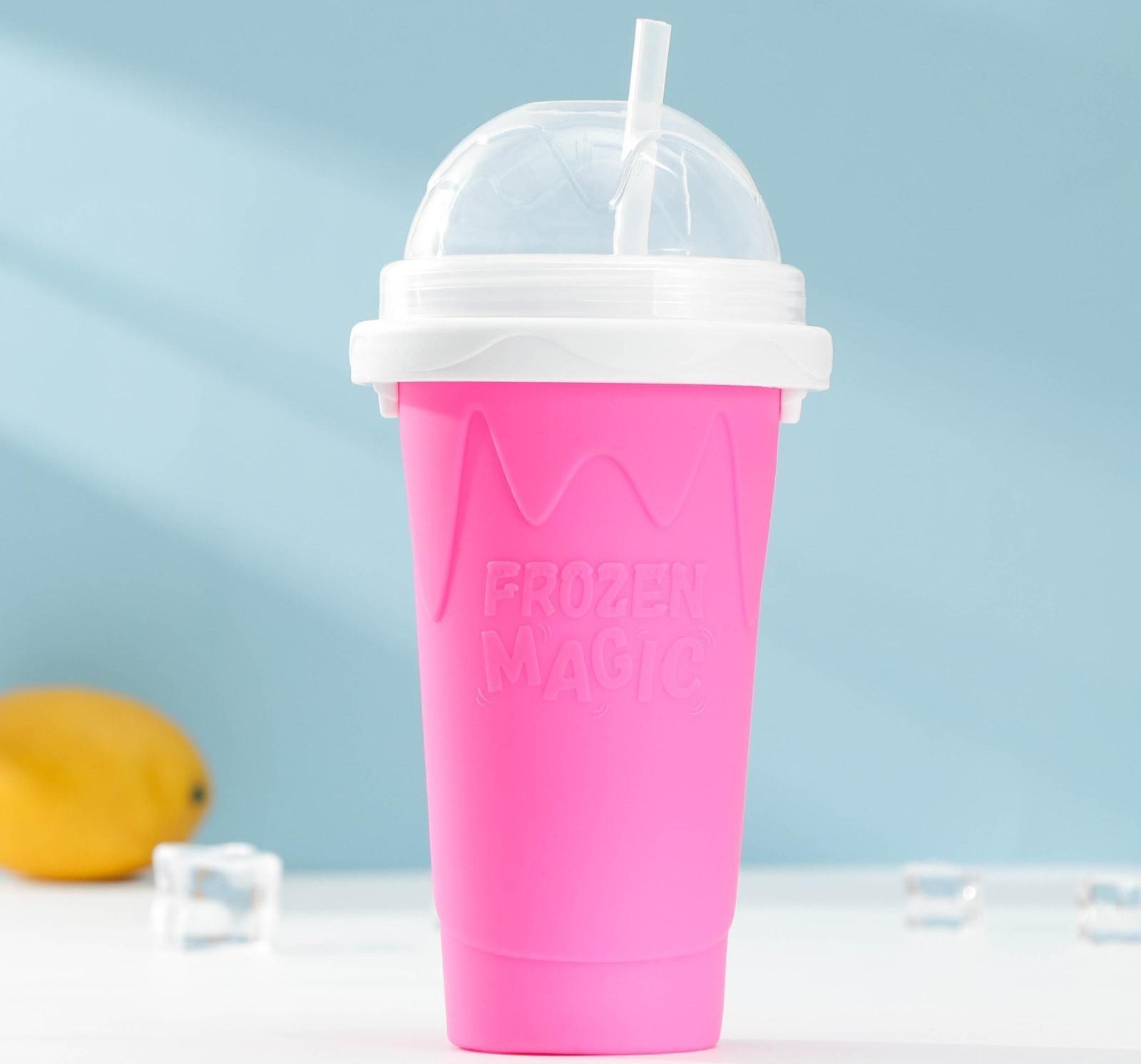 Стакан-форма для приготовления мороженого Доляна «Мэджик», 21×11×11 см, цвет МИКС