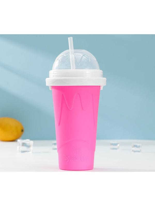 Стакан-форма для приготовления мороженого Доляна «Мэджик», 21×11×11 см, цвет МИКС