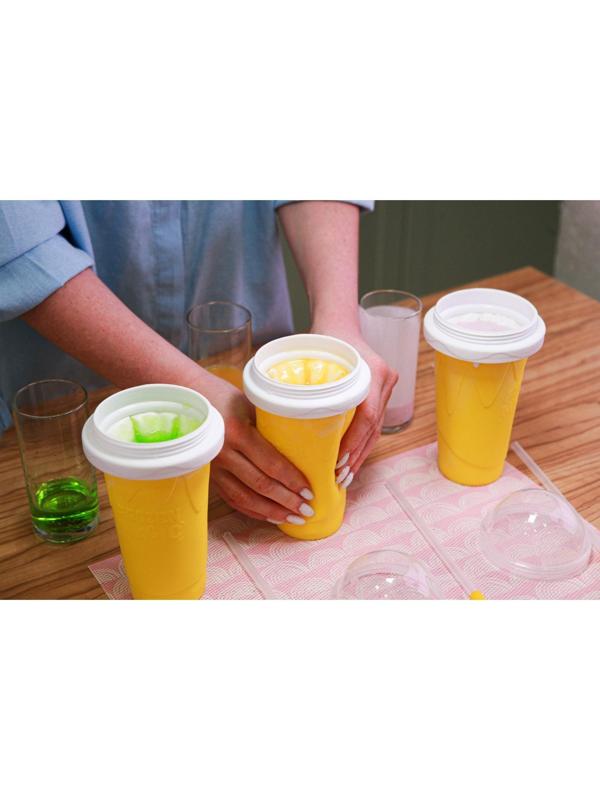 Стакан-форма для приготовления мороженого Доляна «Мэджик», 21×11×11 см, цвет МИКС