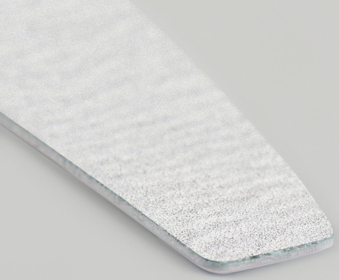 Сменный файл для пилки, на вспененной основе, 18 см, абразивность 100, фасовка 10 шт, цвет серый