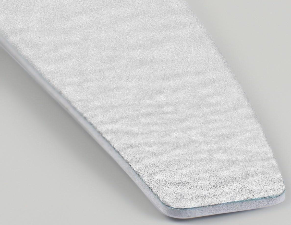 Сменный файл для пилки, на вспененной основе, 18 см, абразивность 180, фасовка 10 шт, цвет серый