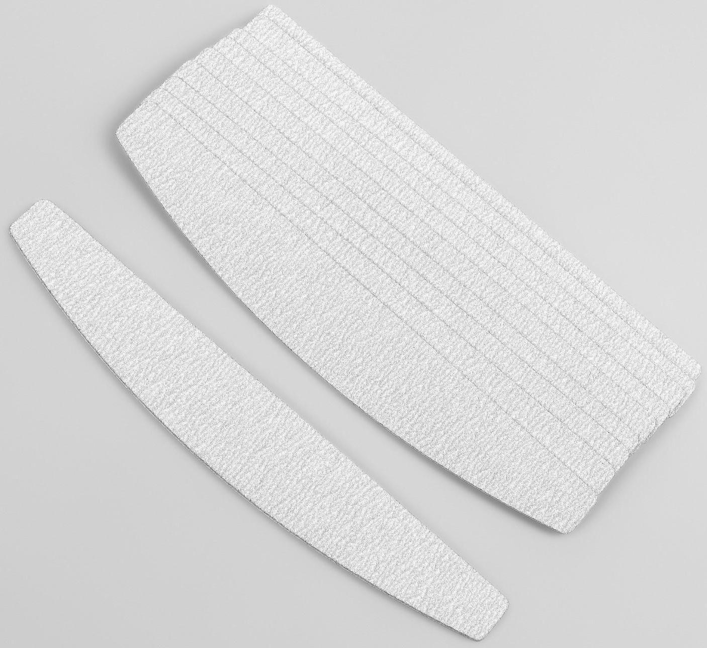 Сменный файл для пилки, на вспененной основе, 18 см, абразивность 180, фасовка 10 шт, цвет серый