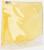 Косметичка с застежкой зип-лок, цвет прозрачный/жёлтый