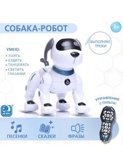 Робот-собака «Дружок-трюкач», звуковые эффекты, управление с пульта