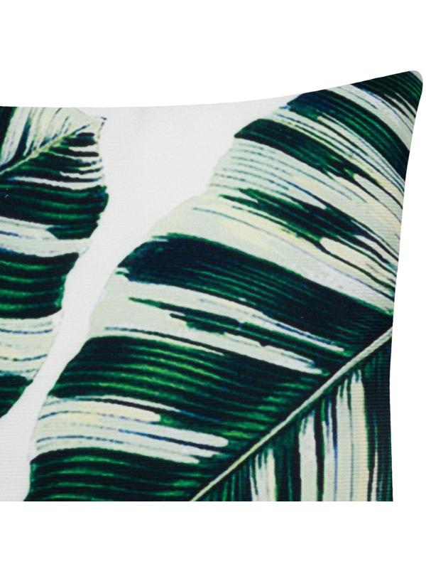 Наволочка декоративная Этель Тропики «Leaves» 40х40 см, велюр