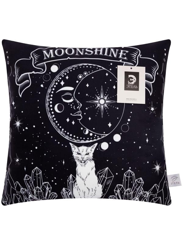 Наволочка декоративная Этель «Moonshine» 40х40 см, 100% п/э, велюр