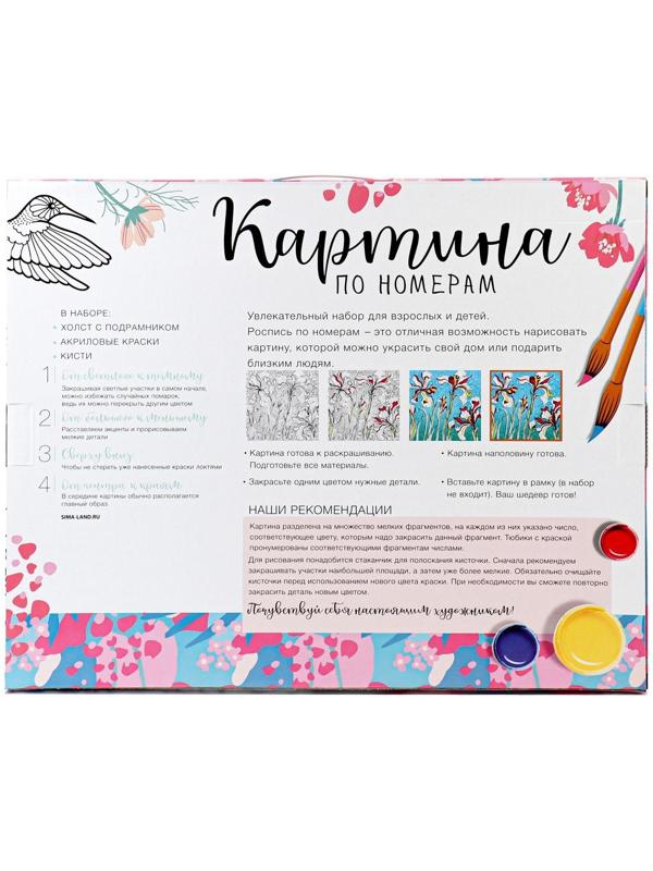 Картина по номерам на холсте с подрамником «Маяк на закате» 40х50 см