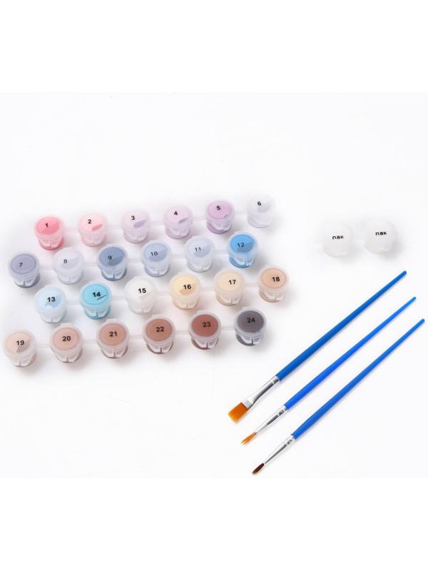 Картина по номерам на холсте с подрамником «Счастливая пара» 40х50 см