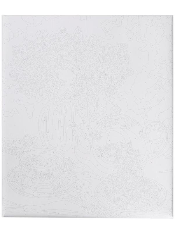 Картина по номерам на холсте с подрамником «Утреннее чаепитие» 40х50 см