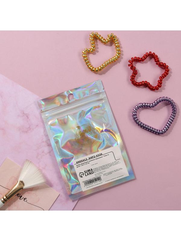 Набор резинок пружинок для волос 