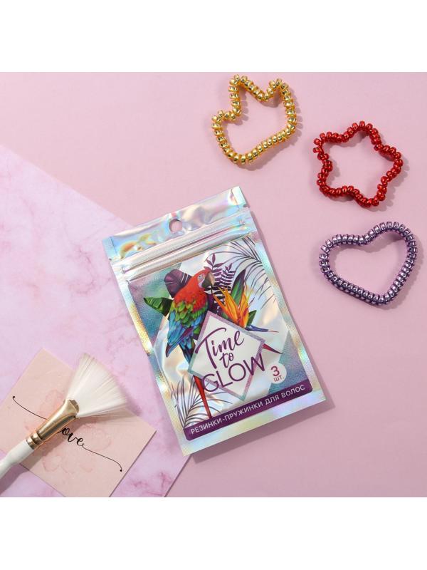 Набор резинок пружинок для волос 