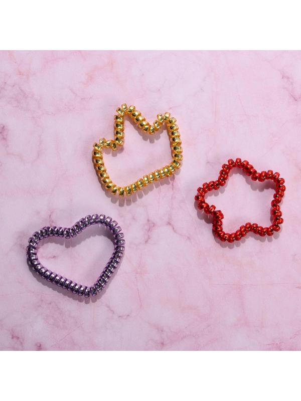 Набор резинок пружинок для волос 