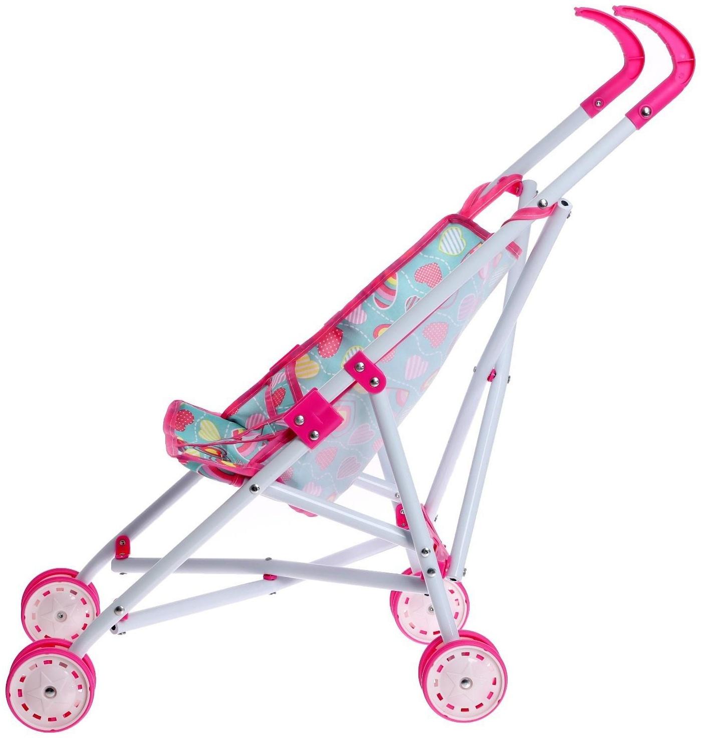Коляска-трость для кукол, металлический каркас