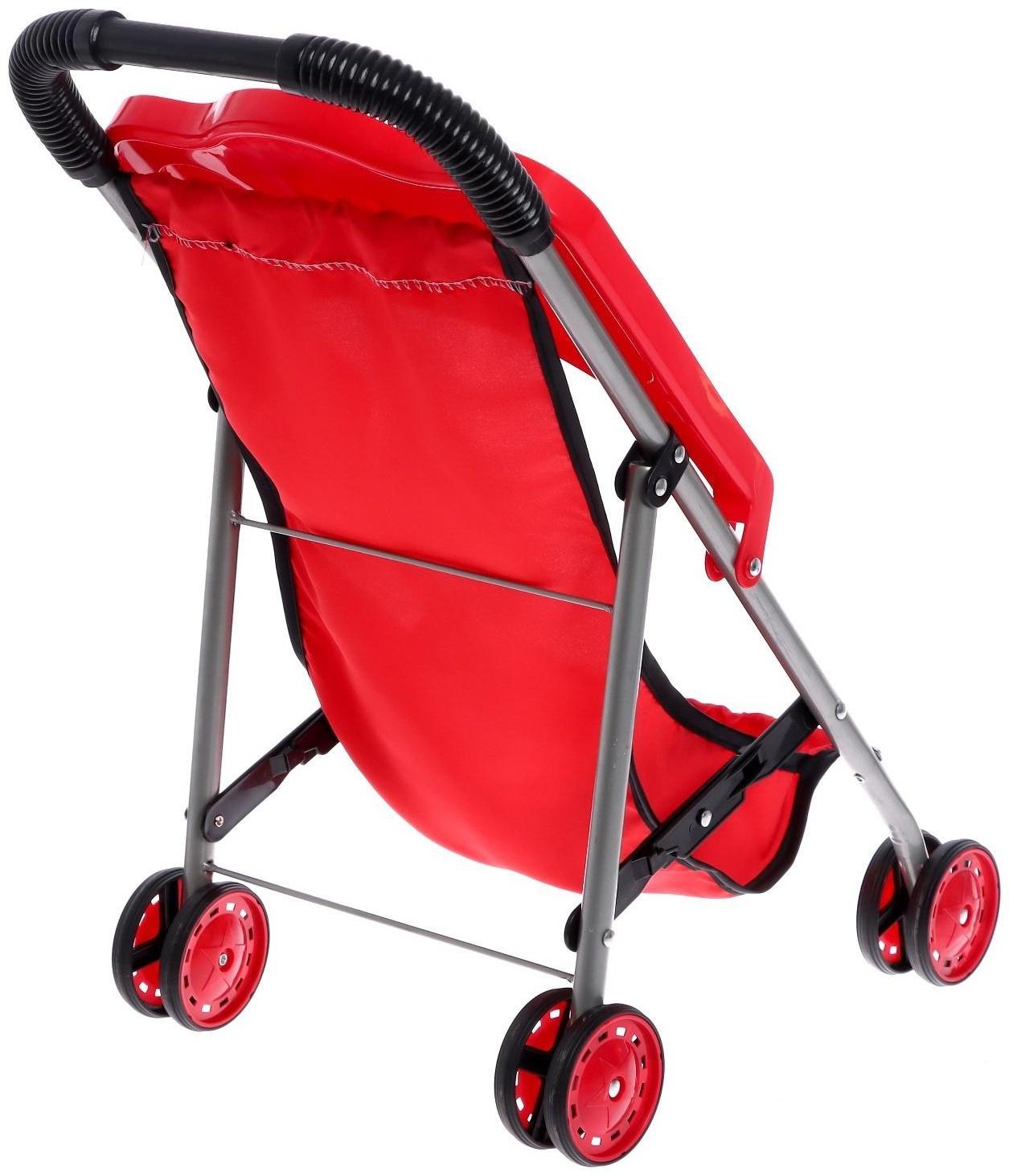 Коляска для кукол, летняя, металлический каркас