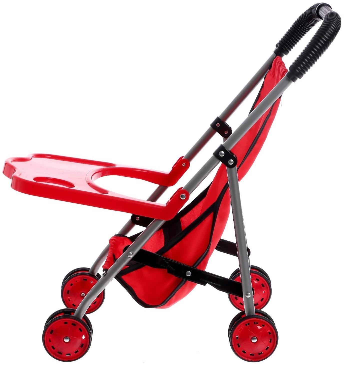 Коляска для кукол, летняя, металлический каркас