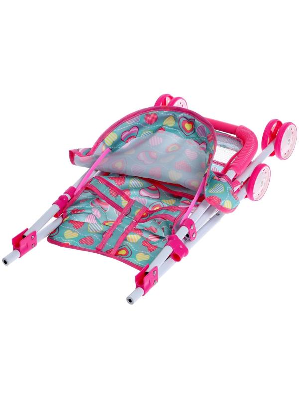 Коляска для кукол, летняя, металлический каркас