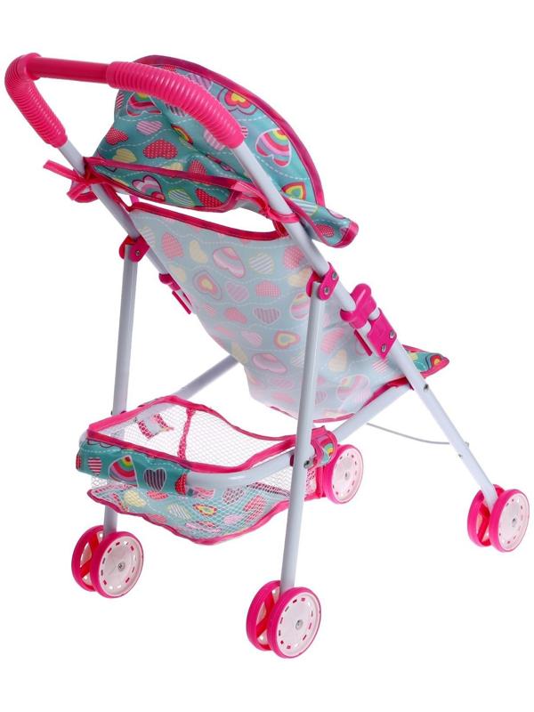 Коляска для кукол, летняя, металлический каркас