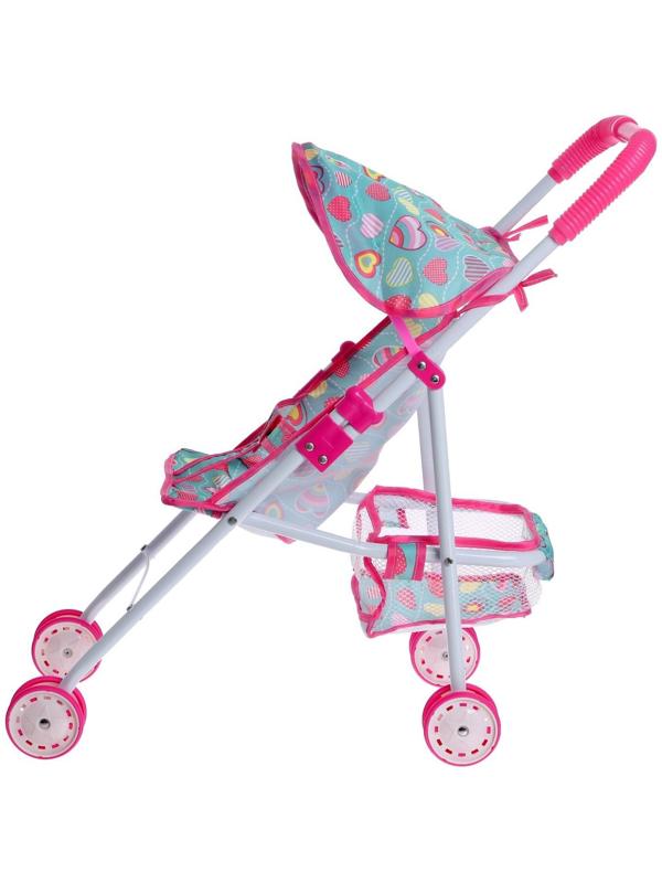 Коляска для кукол, летняя, металлический каркас