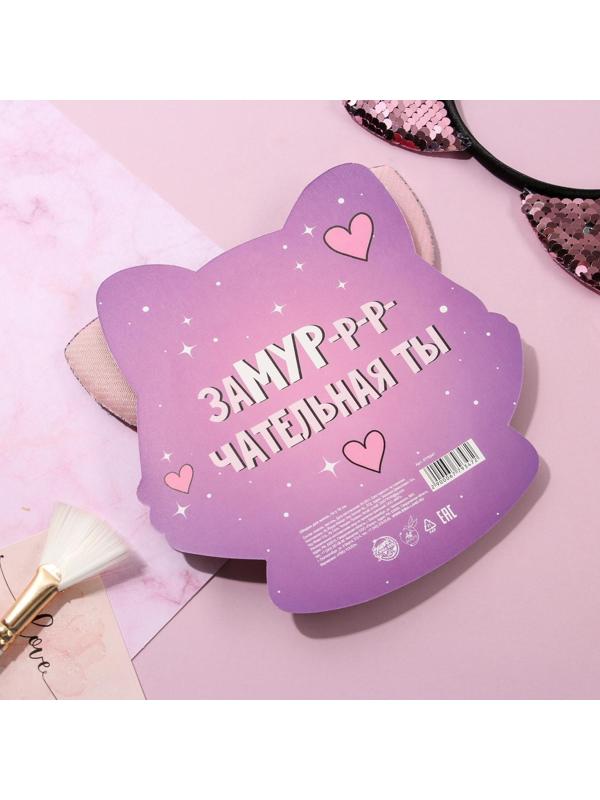 Ободок для волос ушки кисы, розовый