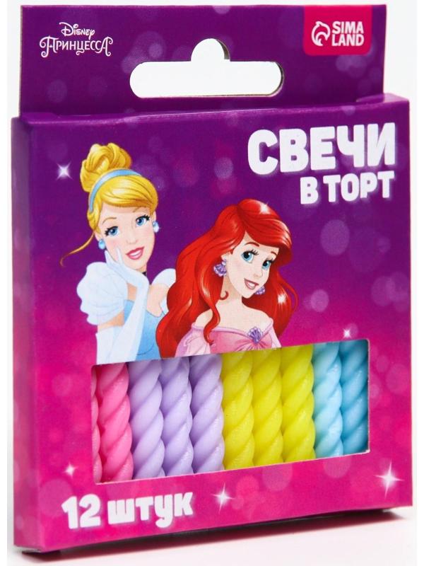 Набор свечей в торт 12 шт 