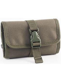 Подсумок на 6 патронов, калибр 12, 16, 20 модуль, ткань, олива