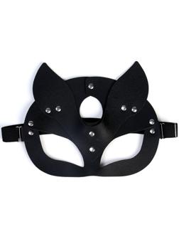 Карнавальная маска «Кошка», цвет чёрный