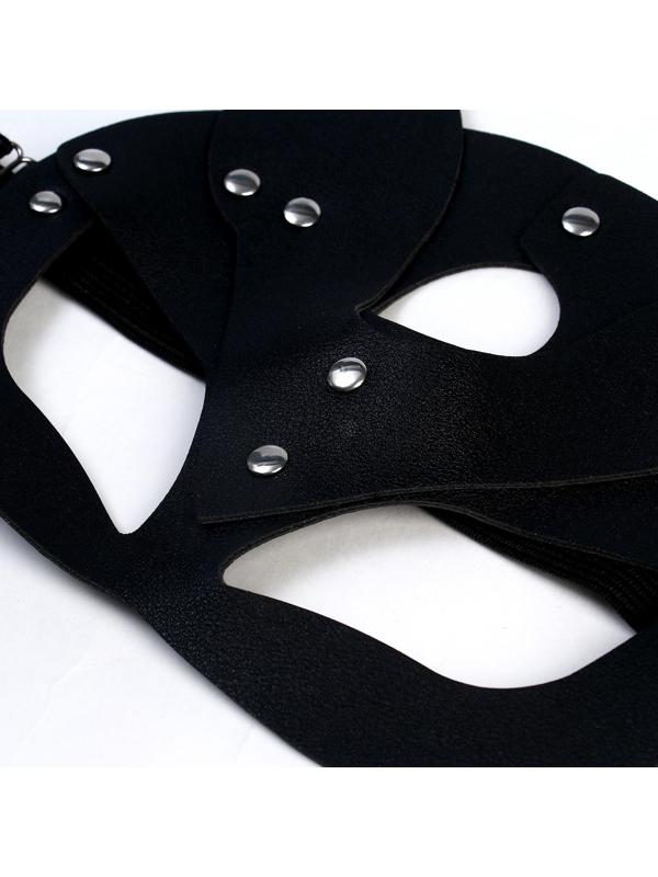 Карнавальная маска «Кошка», цвет чёрный