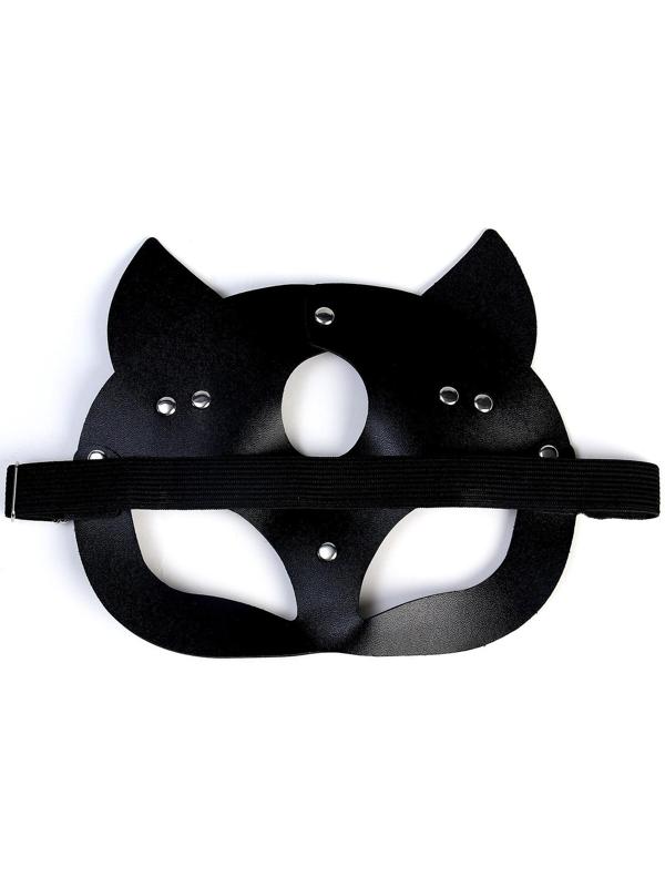Карнавальная маска «Кошка», цвет чёрный