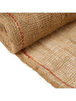 Джут натуральный, 10 × 1,1 м, плотность 190 г/м², плетение 34/22