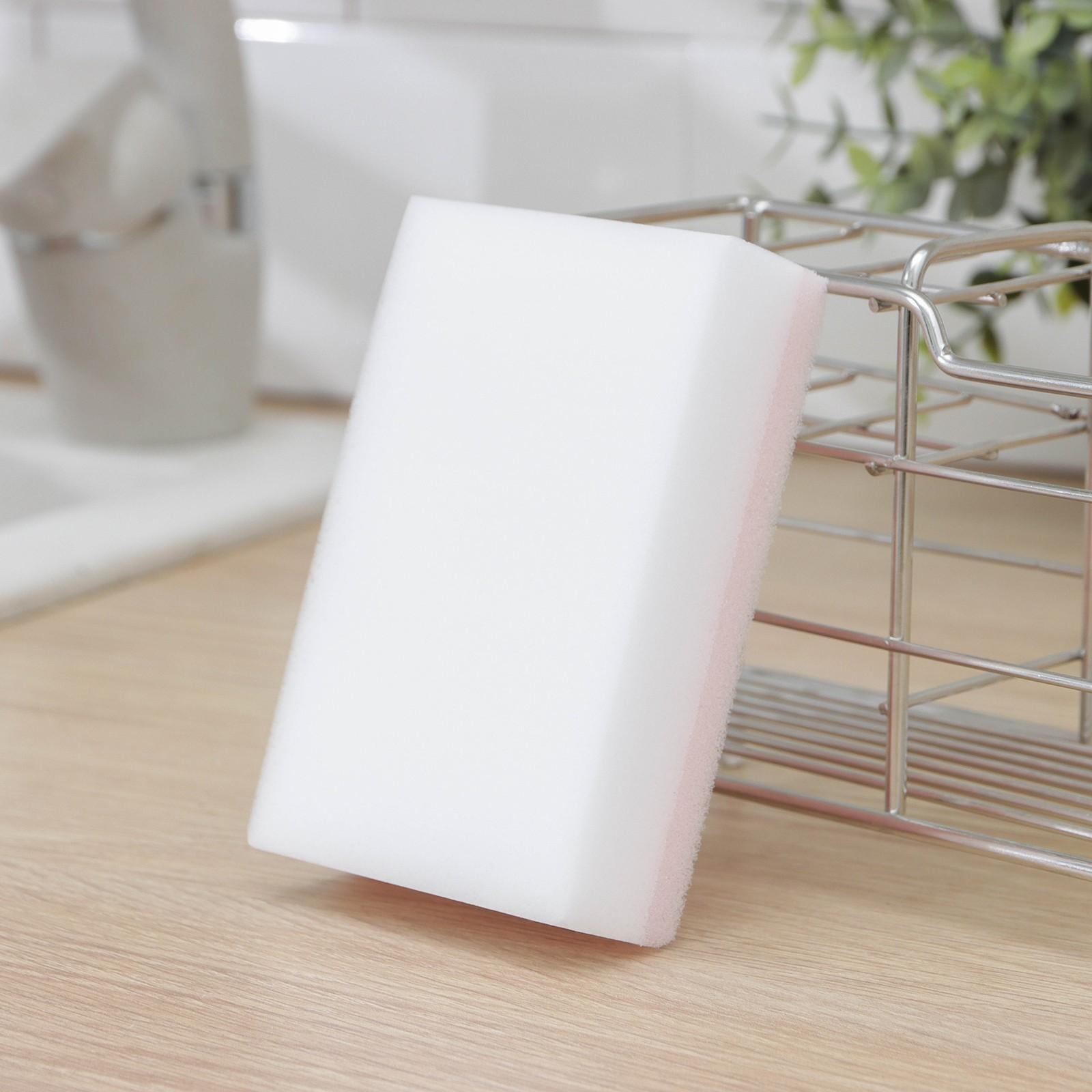 Губка меламиновая с поролонм слоем, 11×7×3 см