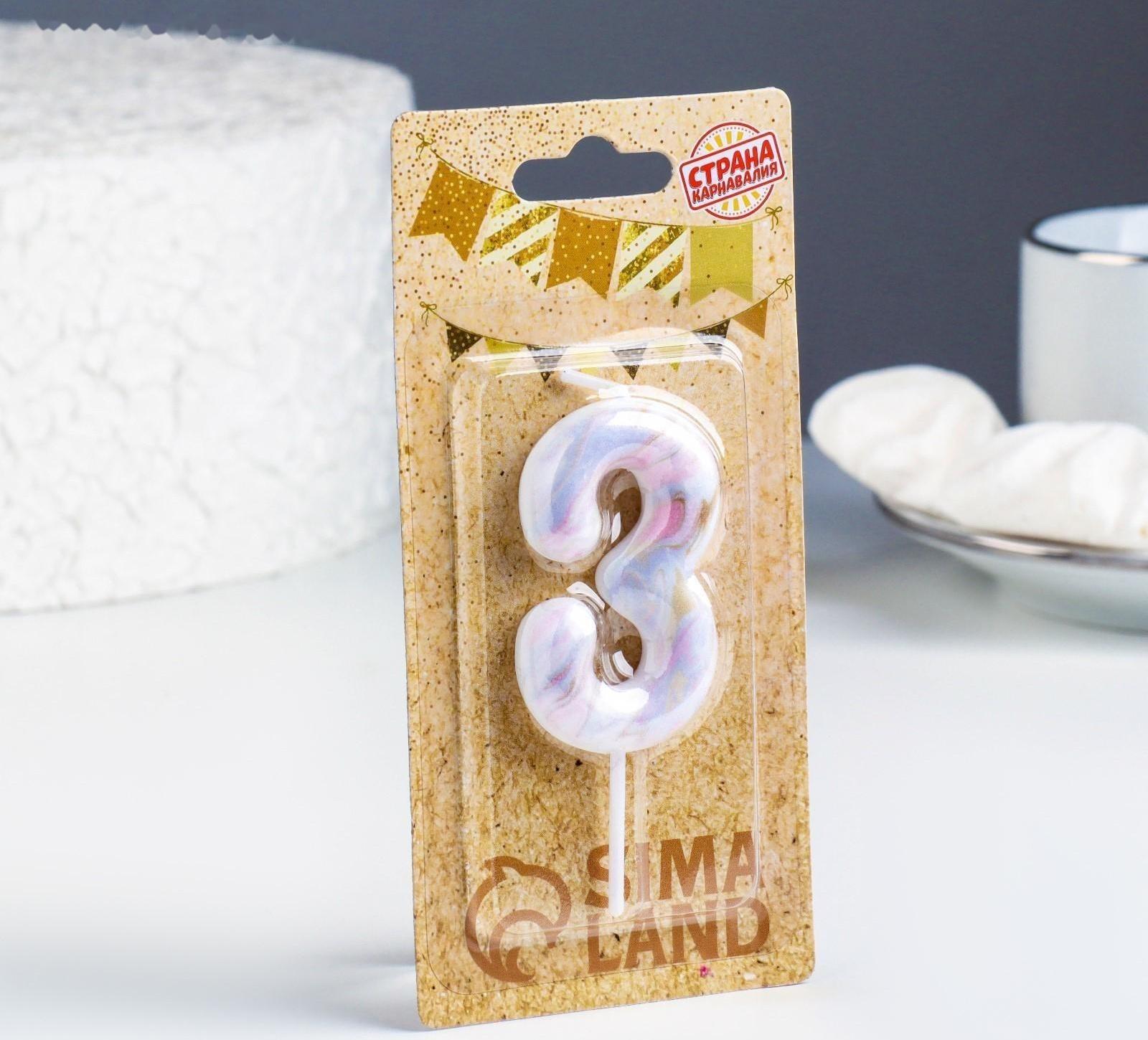 Свеча в торт 