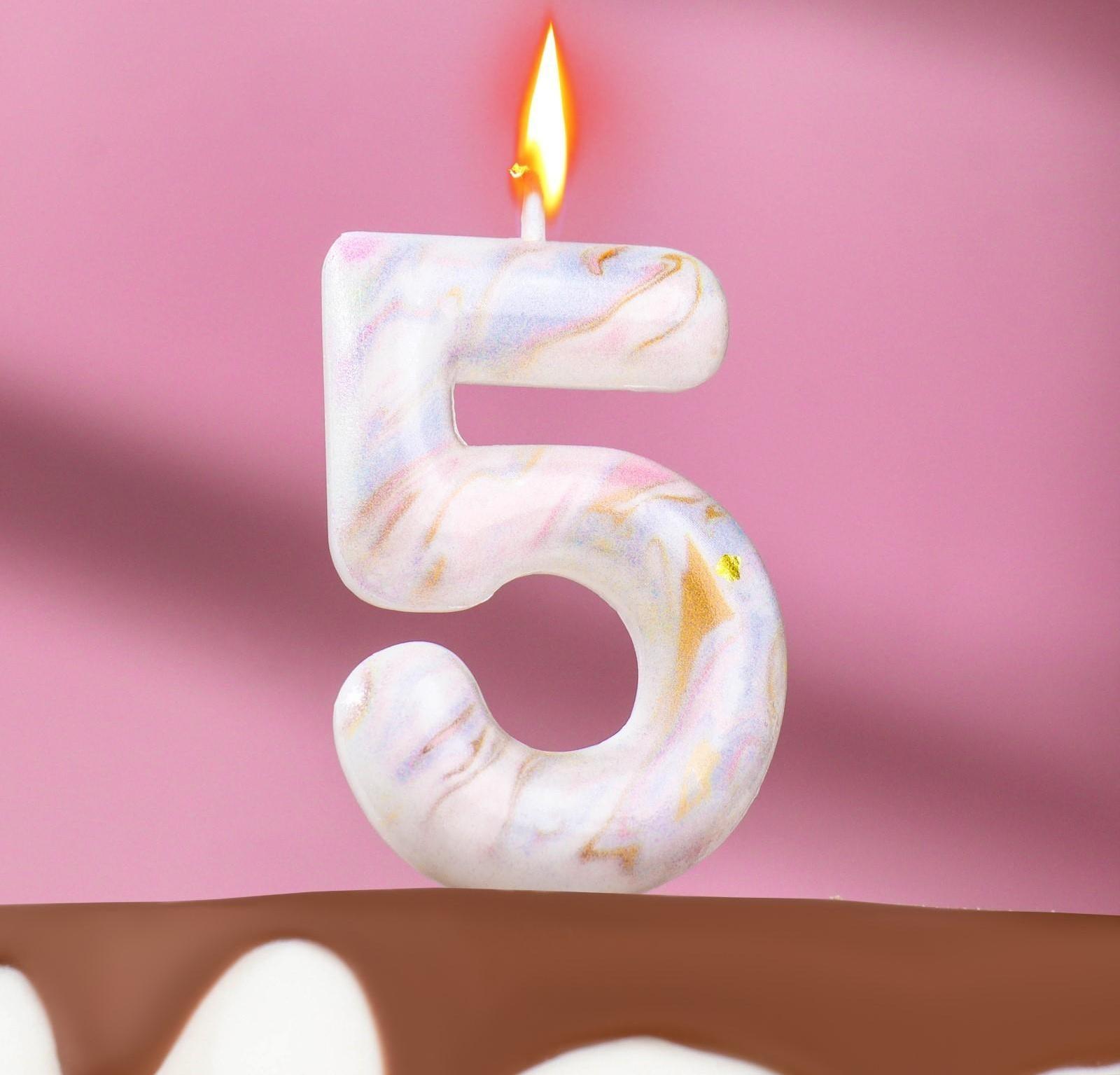 Свеча в торт 