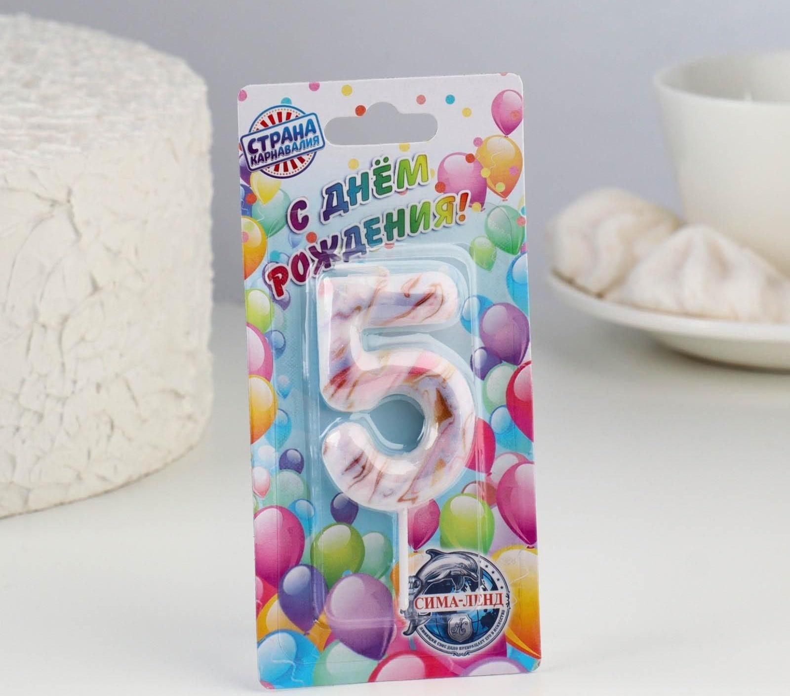 Свеча в торт 