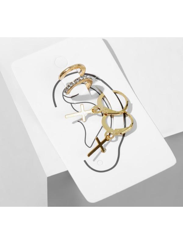 Набор серьги и кафф 