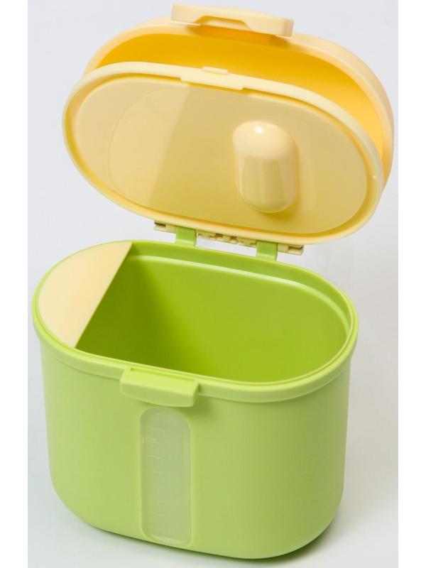 Контейнер для хранения детского питания «Корона», 360 гр., цвет зеленый