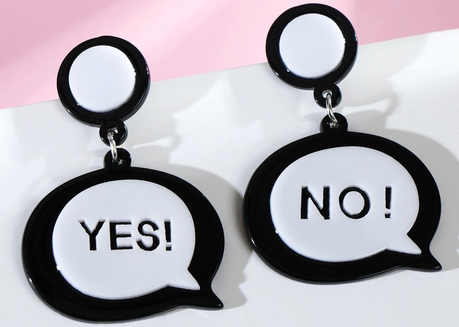 Серьги акрил 