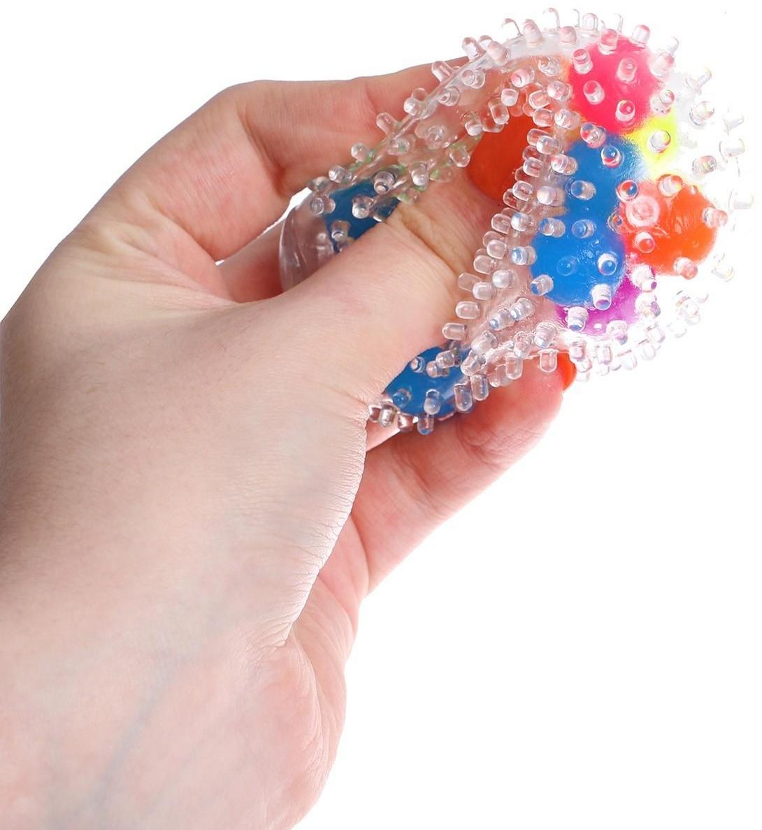 Мялка «Шарики», цвета МИКС