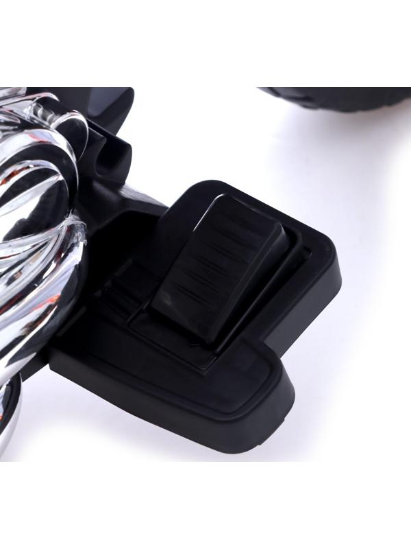 Электромотоцикл «Чоппер», 2 мотора, цвет пламя, глянец