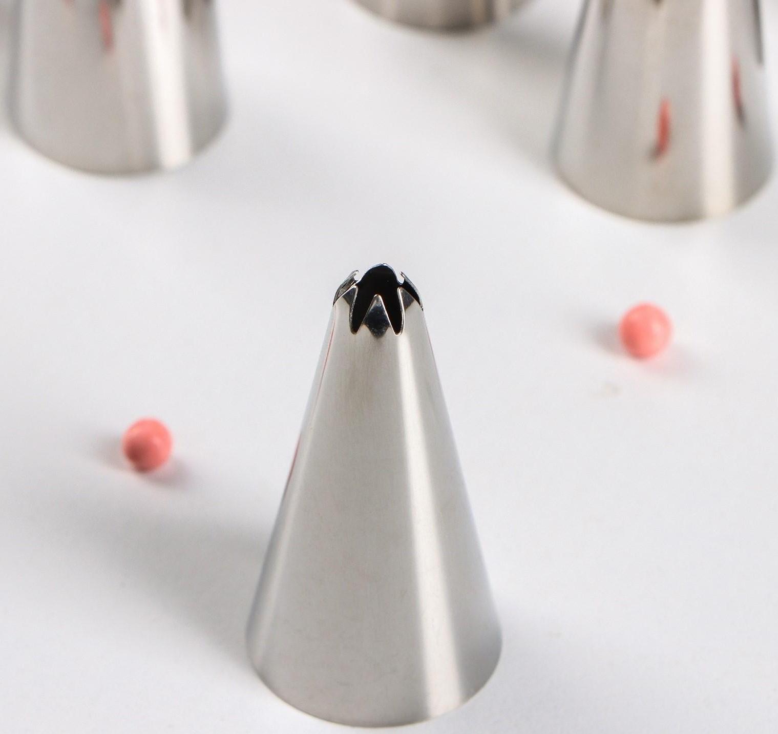 Набор насадок кондитерских KONFINETTA, 9 шт, d=2,5 см