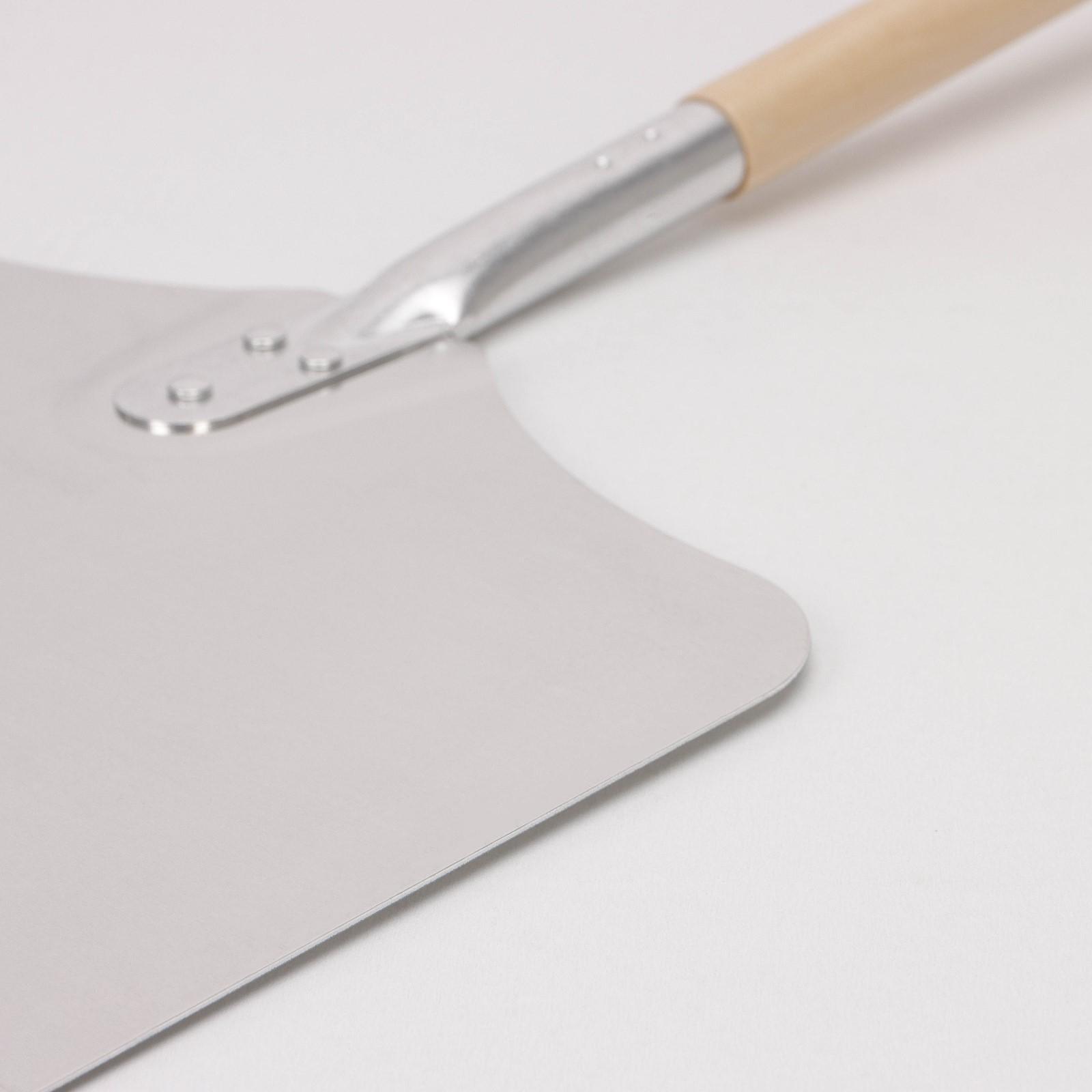 Лопата для пиццы из нержавеющей стали «Общепит», 96×35,5×2 см, полотно 35,5×40 см, толщина 1,5 мм