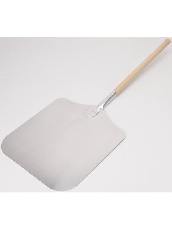 Лопата для пиццы из нержавеющей стали «Общепит», 96×35,5×2 см, полотно 35,5×40 см, толщина 1,5 мм