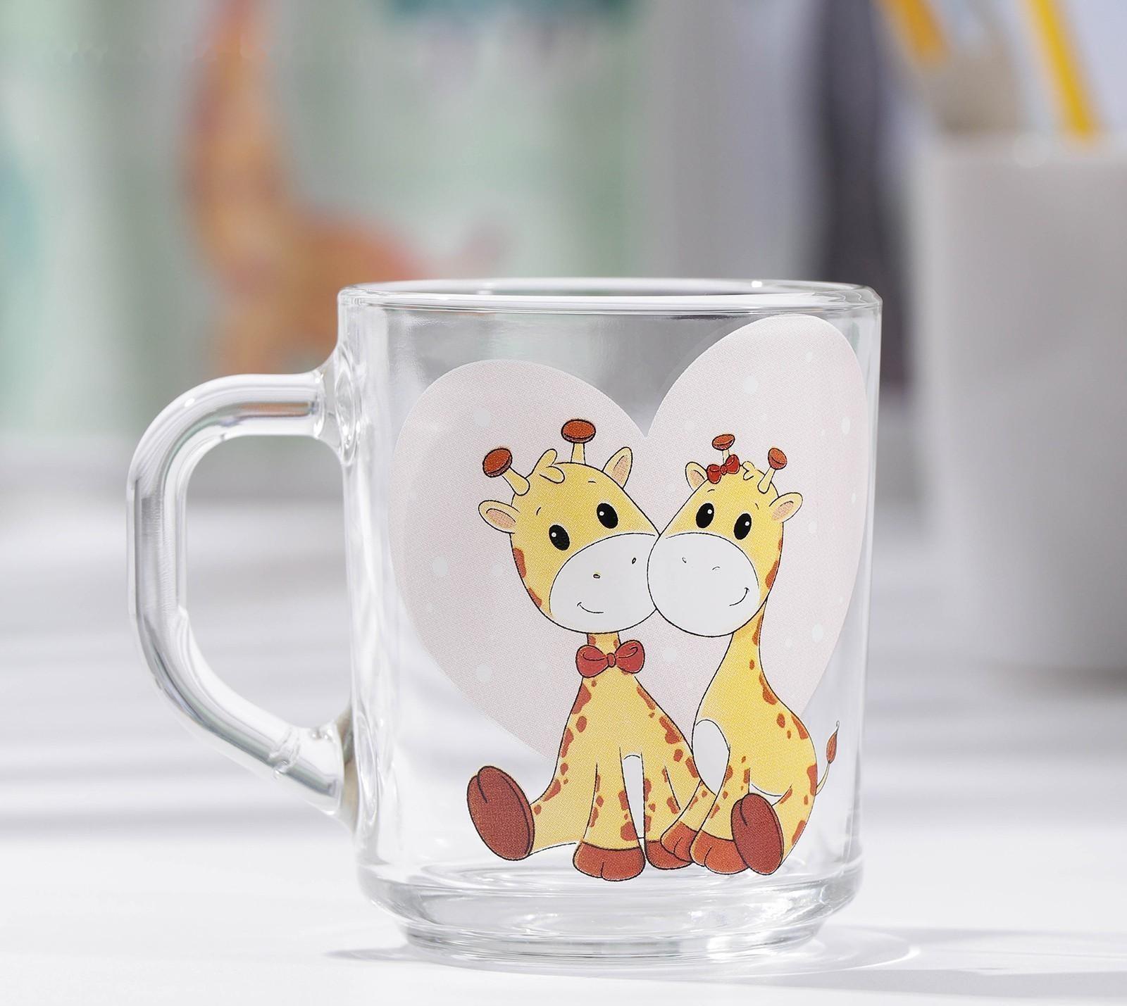 Кружка детская Доляна «Жирафы», 200 мл
